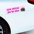 thumbnail image 3 of JingChun Driver Sticker Signs for Car, Driver Sticker for Car , Sun Protection Waterproof, Men and Women Driver Car Vehicle Safety Sign for Bumper, 3 of 3