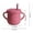 Wine, variant on Weloille Silicone Cups with Straw Feeding Cups with 2 Handles fnd for Infants Random Designss for Drinks and Snacks
