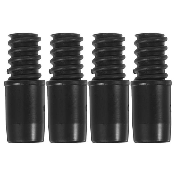WEUVEB 4Set Threaded Tip Replacement Plastic Broom Handle Adapter for Commercial Cleaning