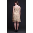thumbnail image 2 of Bimba Robe Cocktail au-Dessus du Genou Smockée Florale pour Femmes Robe d'Été Fluide-Moyenne, 2 of 5