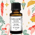 thumbnail image 3 of Vellum Wellness Huile Essentielle d'Arbre à Thé / 100 % Pure, Aromathérapie Apaisante et Vivifiante pour Soulager le Stress, Clarté Mentale et Fraîcheur, Atmosphère Propre, 15 ml, 3 of 8
