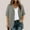 Gray, variant on Olyvenn Womens Plus Size Cardigan Casual Short Sleeve Summer Fashion Waffle Knit Kimono Open Front Tops Black XXL