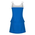 thumbnail image 7 of HNMKIU Tankini Swimsuits Three Piece Swimsuit with Dress Style Tankini Top and Pocket Boy Shorts Bottom Womens Swimsuits BU2,S, 7 of 7
