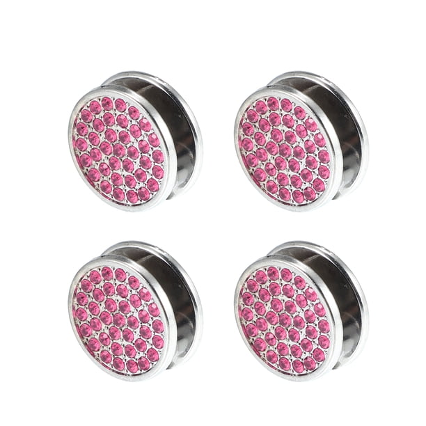 4uds 22mm Costoso Coche Tablero Ganchos Almacenamiento Ganchos Coche Accesorios Rosa