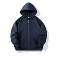 thumbnail image 2 of LIUYUNNN Kids Hoodies for Boys Kids Zipper Navy Hoodie Casual Long Sleeve Hoodies Warm Fall Winter Clothes Boys 5-6 Years Clothes Boys Girls Fall Outfits, 2 of 7