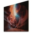 thumbnail image 2 of Designart "Lower Canyon Enchantment III" Canyon & Desert Print on Natural Pine Wood, 2 of 5