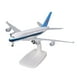 thumbnail image 1 of Modelo de avión fundido a presión para niños, juguete de avión realista simulado de aleación para el hogar, colección de decoración, 1 of 14