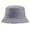 Grey, variant on Bucket Hat Wide Brim Sun Protection Casual Style Fisherman Sun Hat Outdoor Men Women Bucket Cap for Vacation