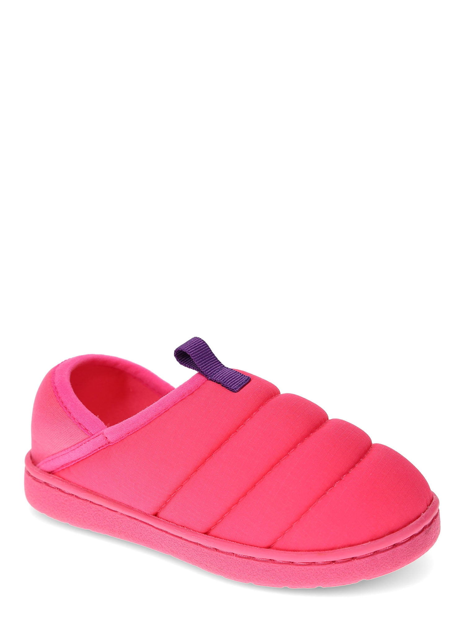 Wonder Nation Toddler Girls Puffer Slipper, Sizes 5/6-11/12