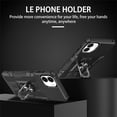 thumbnail image 4 of for Xiaomi Redmi A1 Case with Metal Ring Kickstand for Women & Men, Heavy-Duty Protection Shockproof Bumper Cover Case for Xiaomi Redmi A1 TY Black, 4 of 9
