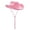 Pink Without Fluffy, variant on Springcmy Cowboy Hats with Feathers for Women Men Fluffy Cowgirl Hat Felt Wide Brim Western Party Halloween Dress Up Hat