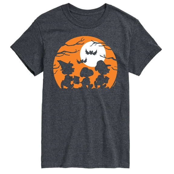 Peanuts - Trick Or Treat Silhouettes - Men's Short Sleeve Graphic T-Shirt