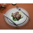 thumbnail image 5 of Just Houseware Silverware Sets 40-Piece Matte Black Stainless Steel Flatware Set, 5 of 7