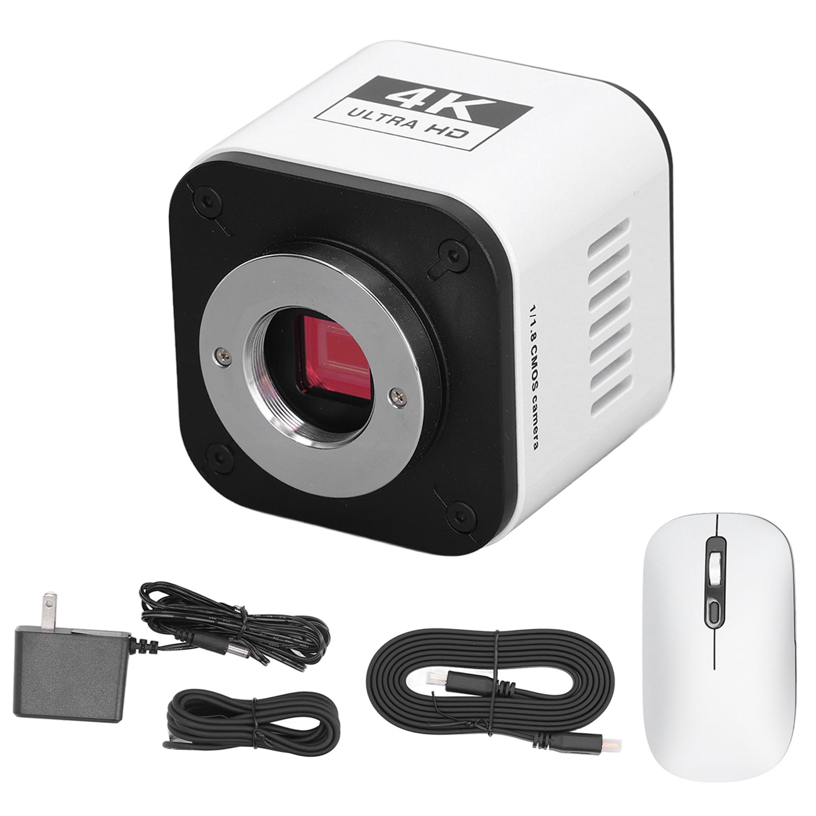 Microscope Camera, US Plug 100-240V HD Display Interface VGA 1/1.8