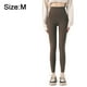 thumbnail image 2 of Leggings de cintura alta para mujer - Pantalones cálidos Medias de yoga para correr con control de barriga-Marrón para 15 ℃ a 25 ℃, 2 of 6