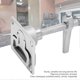 thumbnail image 5 of 316 Stainless Steel Floor Lock Buckle Highly Polished Hardware for Marine Ship Yacht, 5 of 5