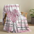 thumbnail image 2 of Gifts for Girlfriend Blanket 50x60,Girlfriend Gifts for Women,Girlfriend Birthday Gifts from Boyfriend,Mothers Day Anniversary Romantic Gifts for Her Girlfriend,Cute Birthday Gifts for Girlfriend, 2 of 6