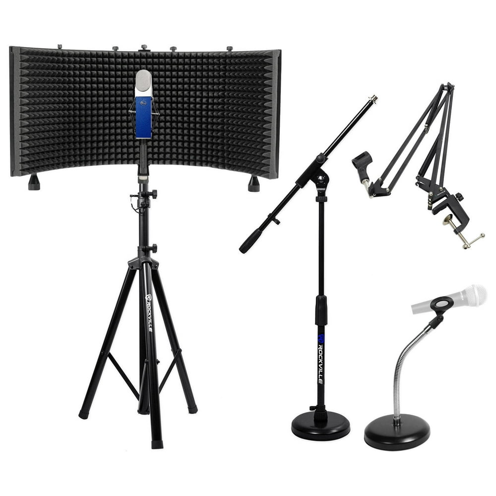 Blue Blueberry Condenser Studio Recording Microphone Mic Accessory