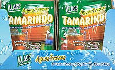 Klass Aguas frescas, Powder Instant Drink Mix, Tamarindo Flavored , Net QTY 0.26 oz