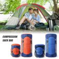 thumbnail image 4 of FNNMNNR Compression Sack Sleeping Bag Stuff Sack Waterproof Ultralight Gear Camping Saving Space Bag Storage Backpacking Hiking Out K0Y5, 4 of 9