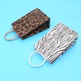 thumbnail image 4 of EeaseCA 6PCS Leopard Zebra Gift Tote Candy Pouch Baking Paper Bag Packaging Bag (3 Zebra Paper + 3 Leopard Paper), 4 of 7