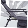 thumbnail image 4 of LoonWear 2pcs Angle Adjustment Hinge Foldable Steel Folding Chairs, 4 of 5