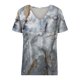 thumbnail image 3 of Blusa informal de manga corta con cuello redondo para mujer con estampado del día de San Valentín OAVQHLG3B Store  lin121212, 3 of 3