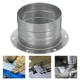thumbnail image 3 of MYG 3 Inch Duct Connector Flange Metal Straight Pipe Exhaust Hose Flange, 3 of 8