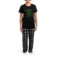 thumbnail image 4 of CafePress - PATRICKSAINT - Women's Short Sleeve Print T-Shirt and Pants Dark Cotton Pajama Set, 4 of 7