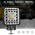 thumbnail image 1 of beisidaer Square Led 82W Work-Light Bar Spot Flood Pods-Offroad Fog Atv Suv Driving Lamp, 1 of 8