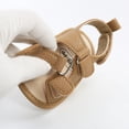 thumbnail image 4 of Baby Boys Girls 2 Straps Summer Dress Sandals Soft Sole First Walker Newborn Shoes, 4 of 5