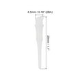 thumbnail image 2 of Uxcell 2BA Thread Plastic Soft Dart Tips Replacement Dart Accessories, White 90 Pack, 2 of 7