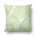 thumbnail image 1 of BSDHOME Green Leaves Pattern Cushion Covers Pillowcases 18x18 inches, 1 of 1
