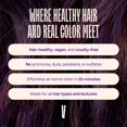 thumbnail image 2 of oVertone Color Depositing Semi-Permanent Hair Dye Conditioner - 8 oz For All Hair Types  & Color-Treated Hair, Moisturizing Shea Butter & Coconut Oil - Vegan & Cruelty-Free Vivid Violet, 2 of 8