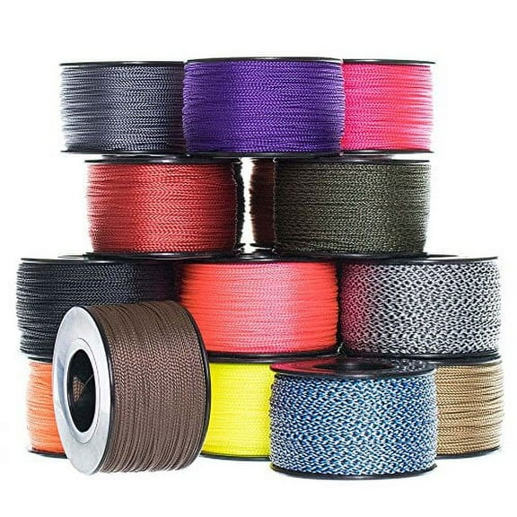Atwood Nano Cord .75mm 300ft Small Spool Lightweight Braided Cord (Brown)