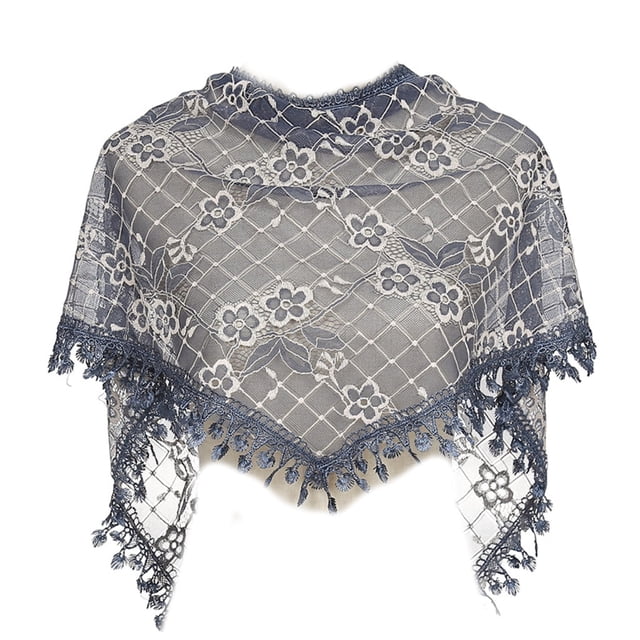 Velo de capilla de encaje étnico Apooke para mujer, pañuelo para la cabeza, mantilla, turbante, diadema para la misa en la iglesia, pañuelo católico para la cabeza, chal para mujer