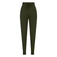 thumbnail image 6 of Women High Waist Yoga Pants Tummy Control Cinch Bottom Workout Yoga Lounge Trousers With Pockets Stretchy Casual Pants, 6 of 6