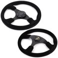 thumbnail image 3 of Steering Wheel Modification, Aluminum Frame Anti Fading Better Grip Racing Steering Wheel  For Automobile, 3 of 8