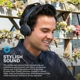 JLab Neon Headphones OnEar Feather Light, Ultraplush Eco Leather