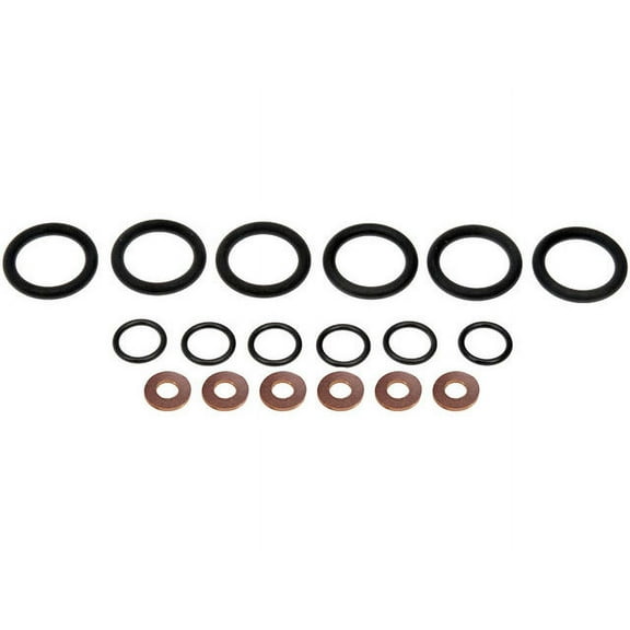 Fuel Injector O-Ring - Compatible with 1999 - 2002 Dodge Ram 2500 5.9L 6-Cylinder 2000 2001