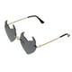 thumbnail image 1 of KAKOWELY Gafas de sol de moda sin montura para fiestas, con forma de corazón, para mujeres y hombres., 1 of 4