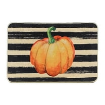 Halloween Welcome Pumpkins Doormat Gift for Holiday Housewarming Non-Slip Dust Floor Rug for Farmhouse Bath Room Front Hall Garden 19.7x31.5 Inch