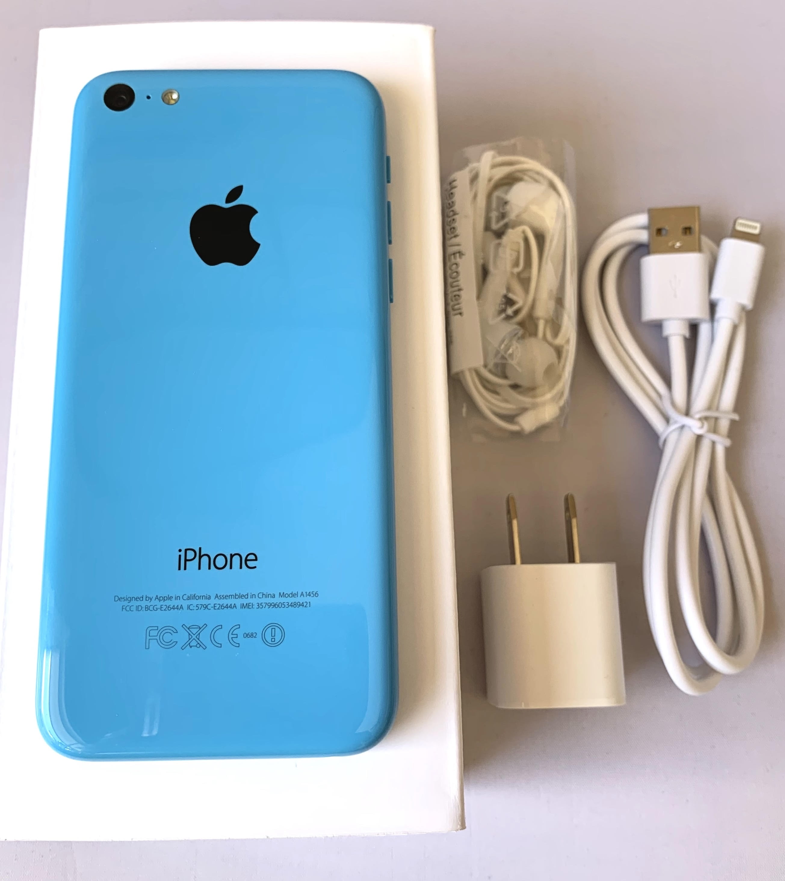Pre-Owned Apple iPhone 32GB, Blue - Unlocked GSM (Refurbished: Good) - Walmart.com