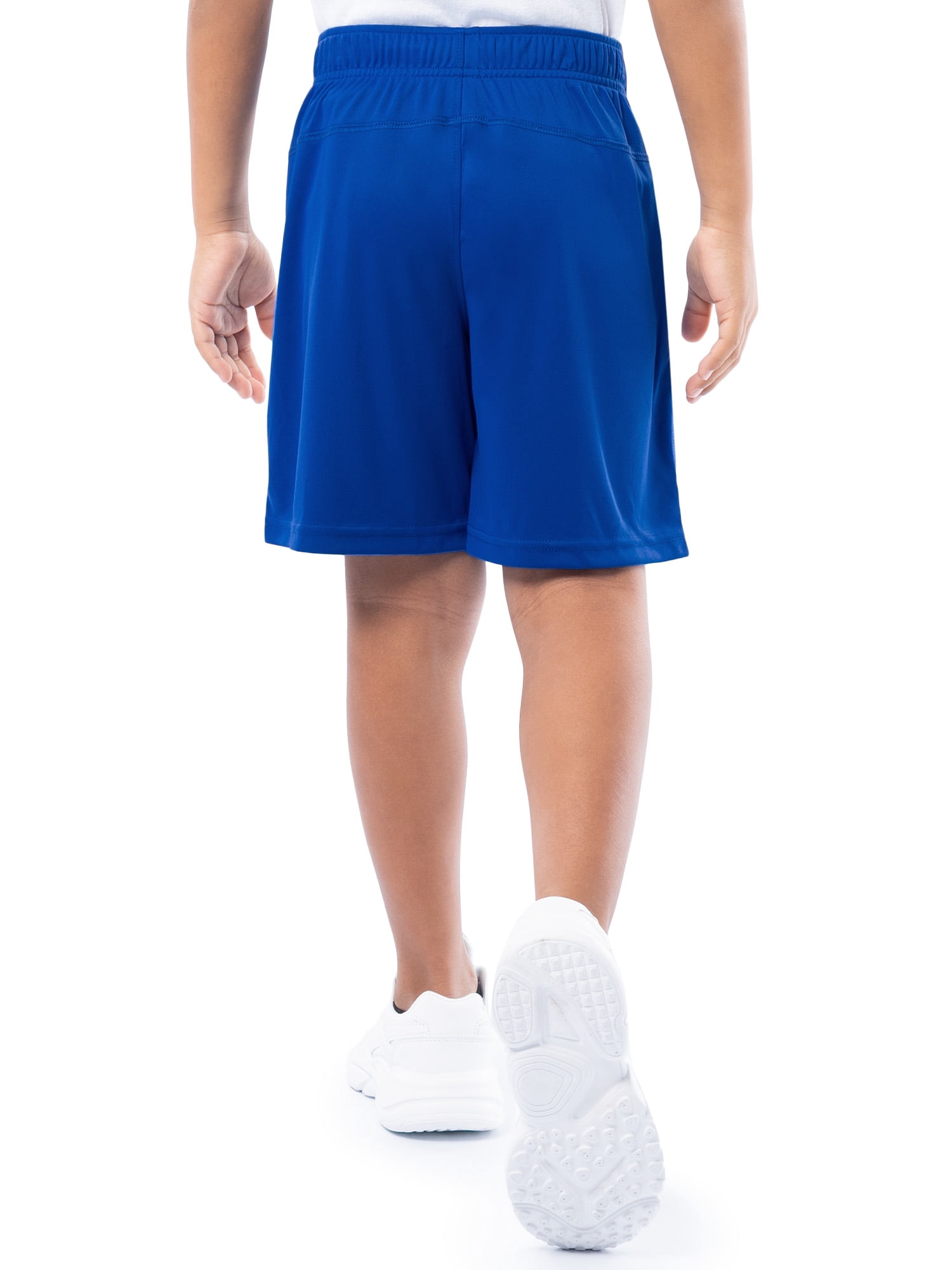 Athletic Works Boys Core Performance Shorts, 2-Pack, Sizes 4-18 & Husky