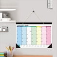 thumbnail image 4 of Calendario Anual de Planificación de Pared | Organizador Anual de Habitaciones Decorativas | Rastreador de objetivos mensuales grande y fácil de leer | Superficie duradera para escribir | Tablero de, 4 of 5