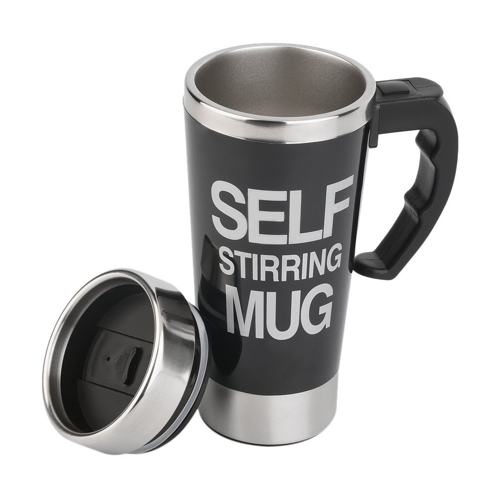 Self Stirring Mug Cup Lazy Auto Self Work Office Desk Car Gift Stir Tea Coffee