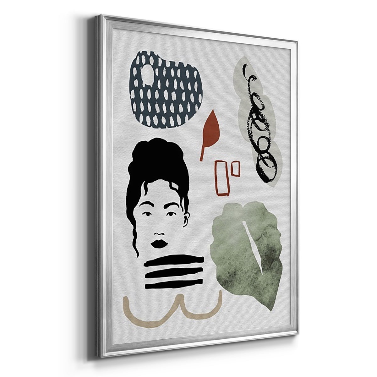 Collected Mindfulness I Premium Framed Print, in Gold, Black, or Silver - Ready to Hang
