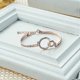 thumbnail image 3 of Friendship Charm Inspirational Bracelet, Not Sisters by Blood But Sisters by Heart Bracelet Bangle, Inspirational Bracelets, Friendship Bracelets, Sis, 3 of 4