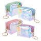 thumbnail image 1 of unbranded 4Ud Pequeño Billetero Con Llavero Y Material Transparente Para Viajes Y Compras, 1 of 6