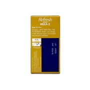 Refresh Optive Mega-3 Lubricant Eye Drops, Preservative-Free, 0.01 fl oz, 30 Vials, 3 Pack